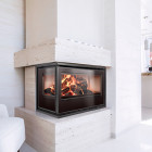 Recuperador de Calor a Lenha Panoramic 2 C com 1 Vidro Lateral Ventilado - Ferlux 